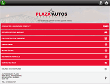 Tablet Screenshot of plazaauto.net